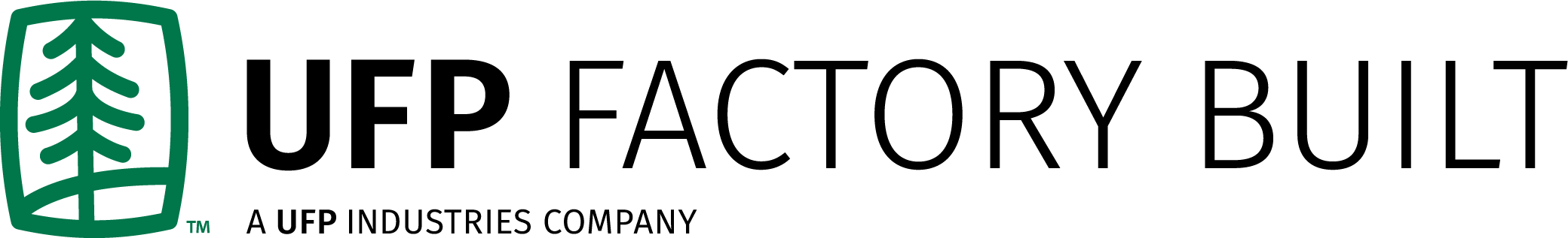 UFP Factory Built Logo_GrnBlk